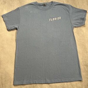 Blue Short Sleeve Florida Tourist T Shirt Unisex Size Medium